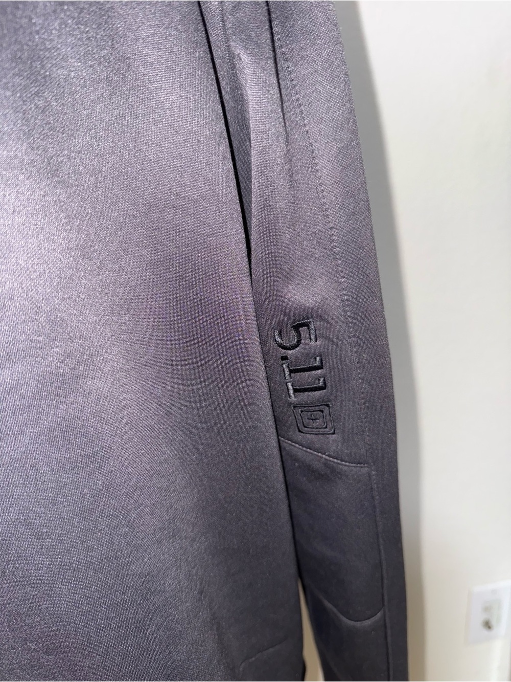 5.11 Tactical Hooded Softshell Jacket in Charcoal - Picture 6 of 6